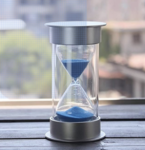 5 Minute Blue Hourglass